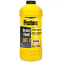 DOT 3 Brake Fluid: Synthetic, Prevents Corrosion, Safe For ABS, Disc, Drum Brakes, 50k miles, 32 oz